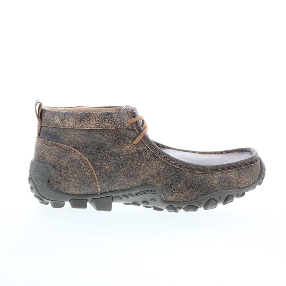 Jama Old West Mens Lace Up Brown Shoes (NWT)
